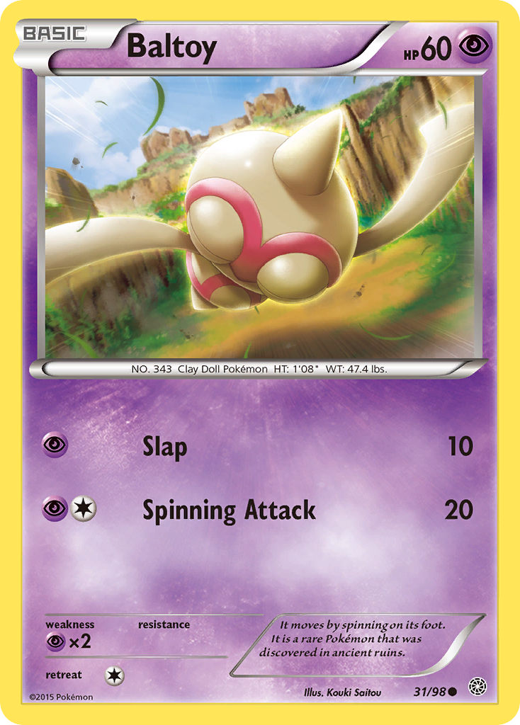 Ancient Origins Baltoy #31/98